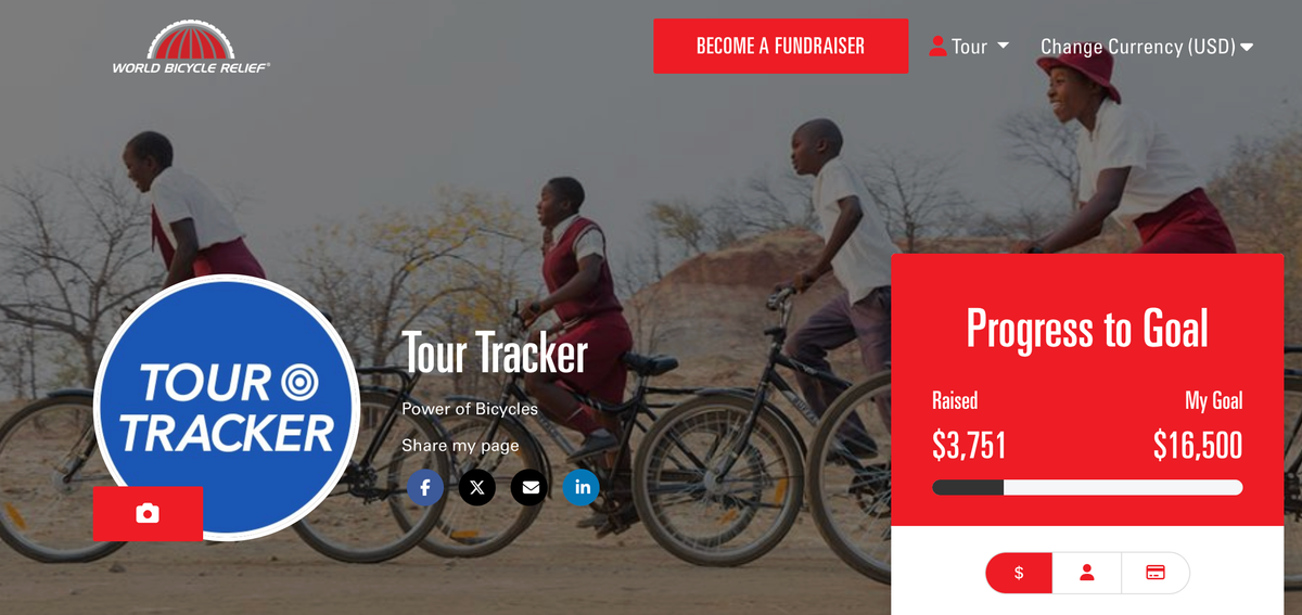 World Bicycle Relief 100 Bikes by Paris