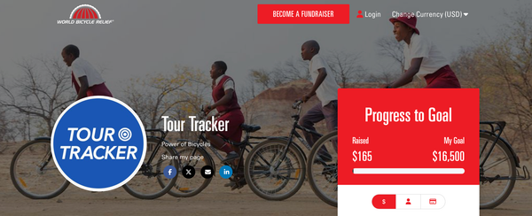 World Bicycle Relief & Tour Tracker