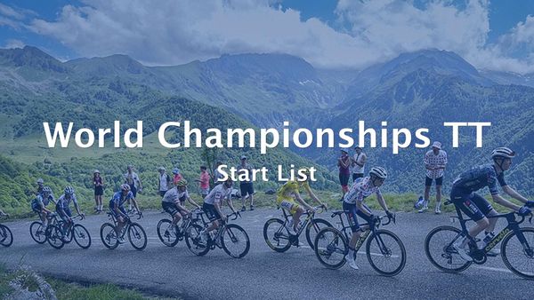 2026 World Championships TT Start List