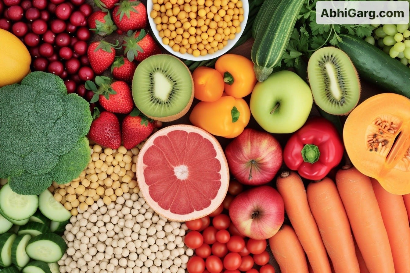 Prana Shakti Diet - Balanced and nutrient-rich diet, emphasizing whole foods like fruits, vegetables, lean proteins, and whole grains.