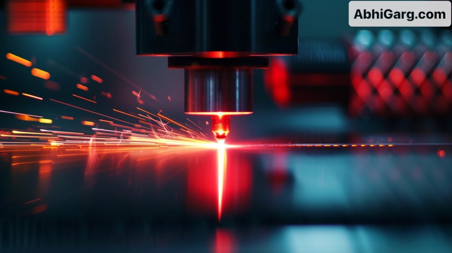 How do laser beams on tin work in EUV Lithography?