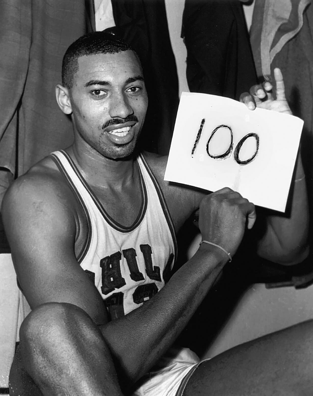 The photo that had to stand in for TV cameras: Wilt and the 
