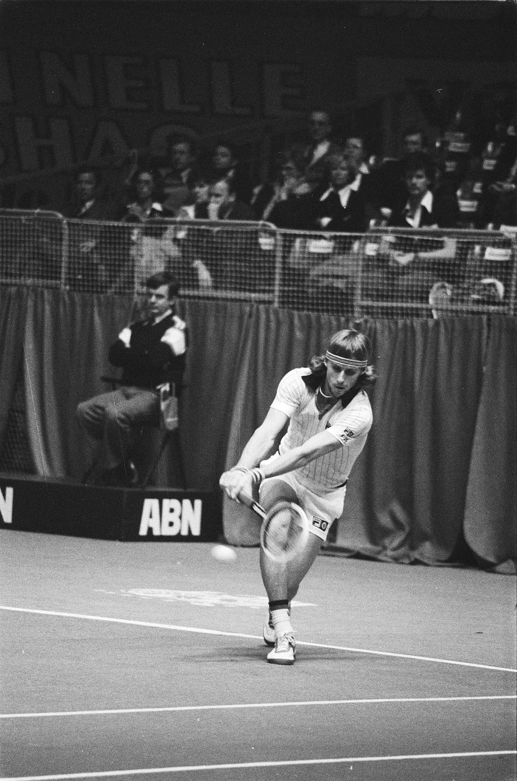 Bjorn Borg — 4 US Open finals, 2 surfaces, 0 titles. Photo: Nationaal Archief/Anefo (CC0)