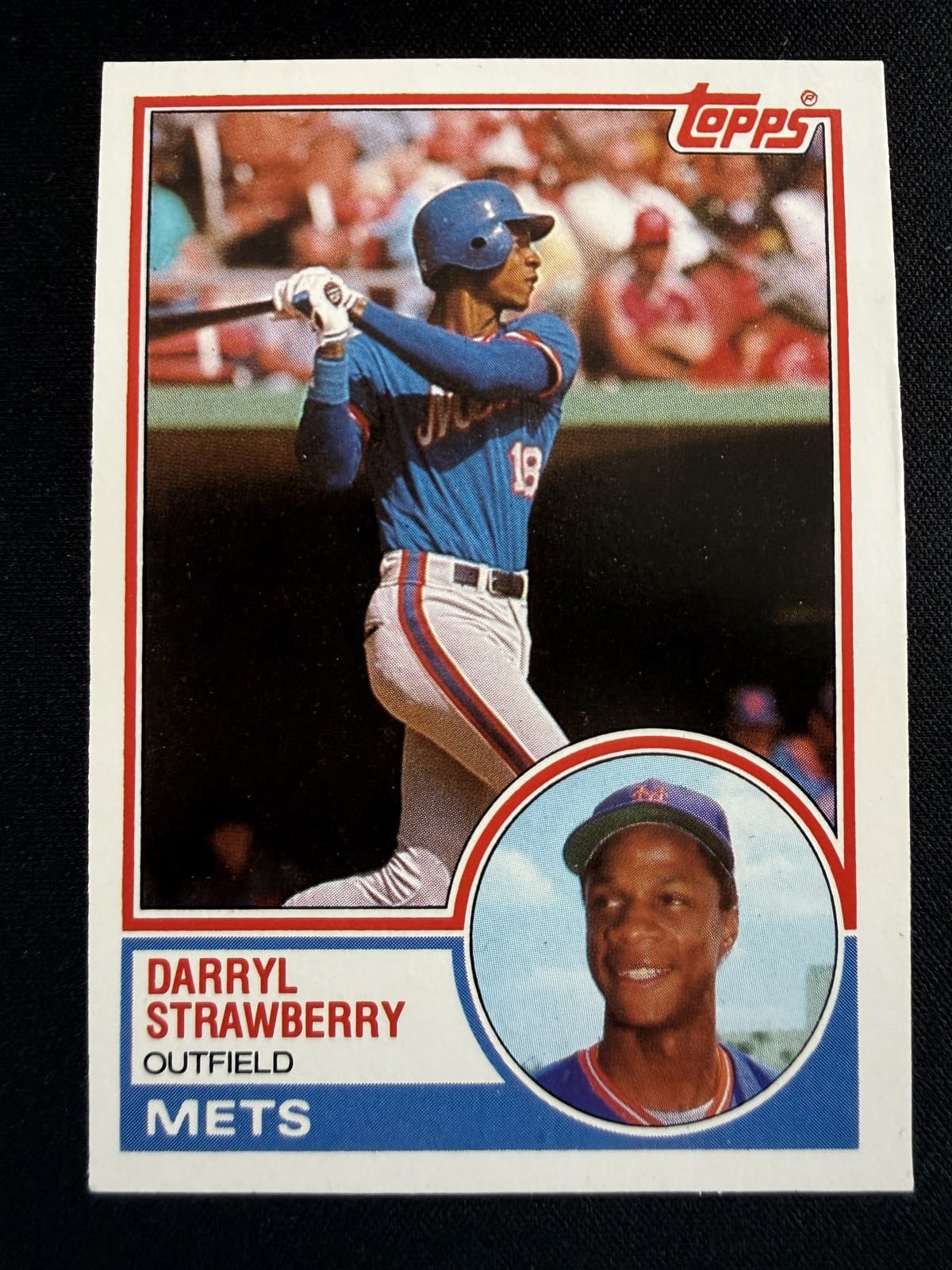 Darryl Strawberry #108T — his only true Topps rookie.
