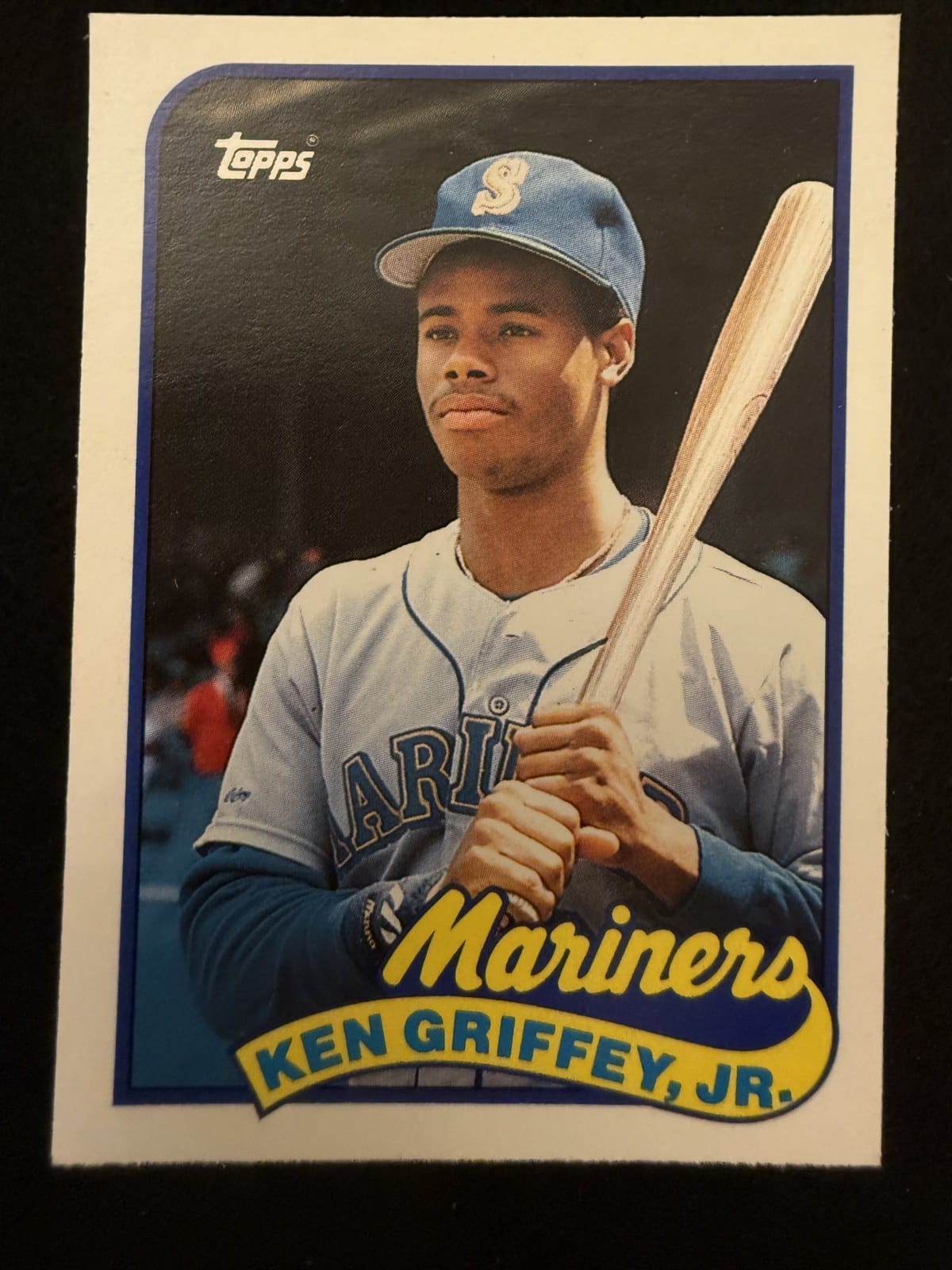 Ken Griffey Jr. #41T — his only Topps rookie card.