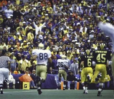 Rocket Ismail — two touches, two touchdowns.