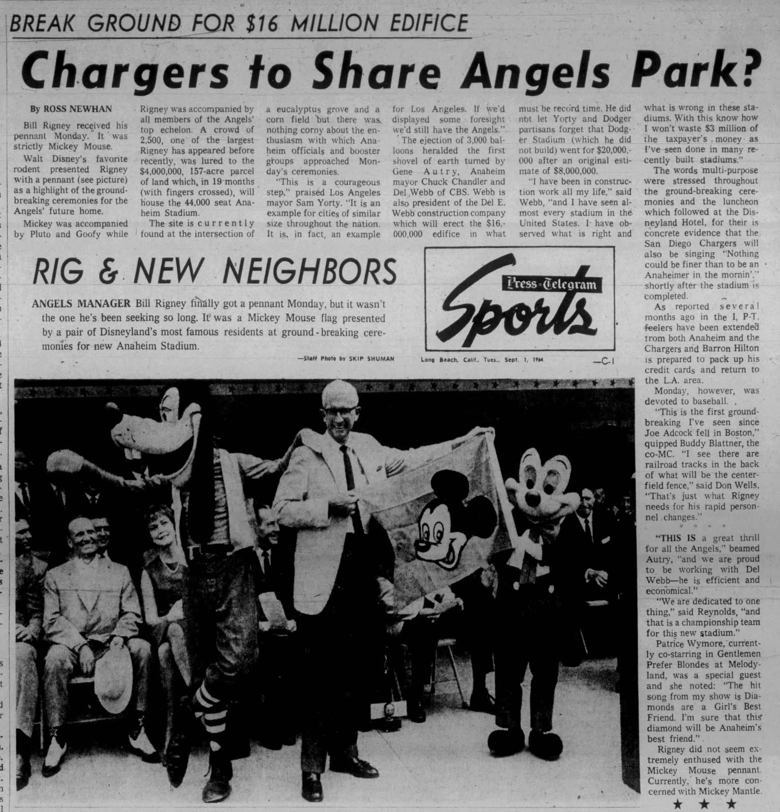 Press-Telegram, Sept 1, 1964: