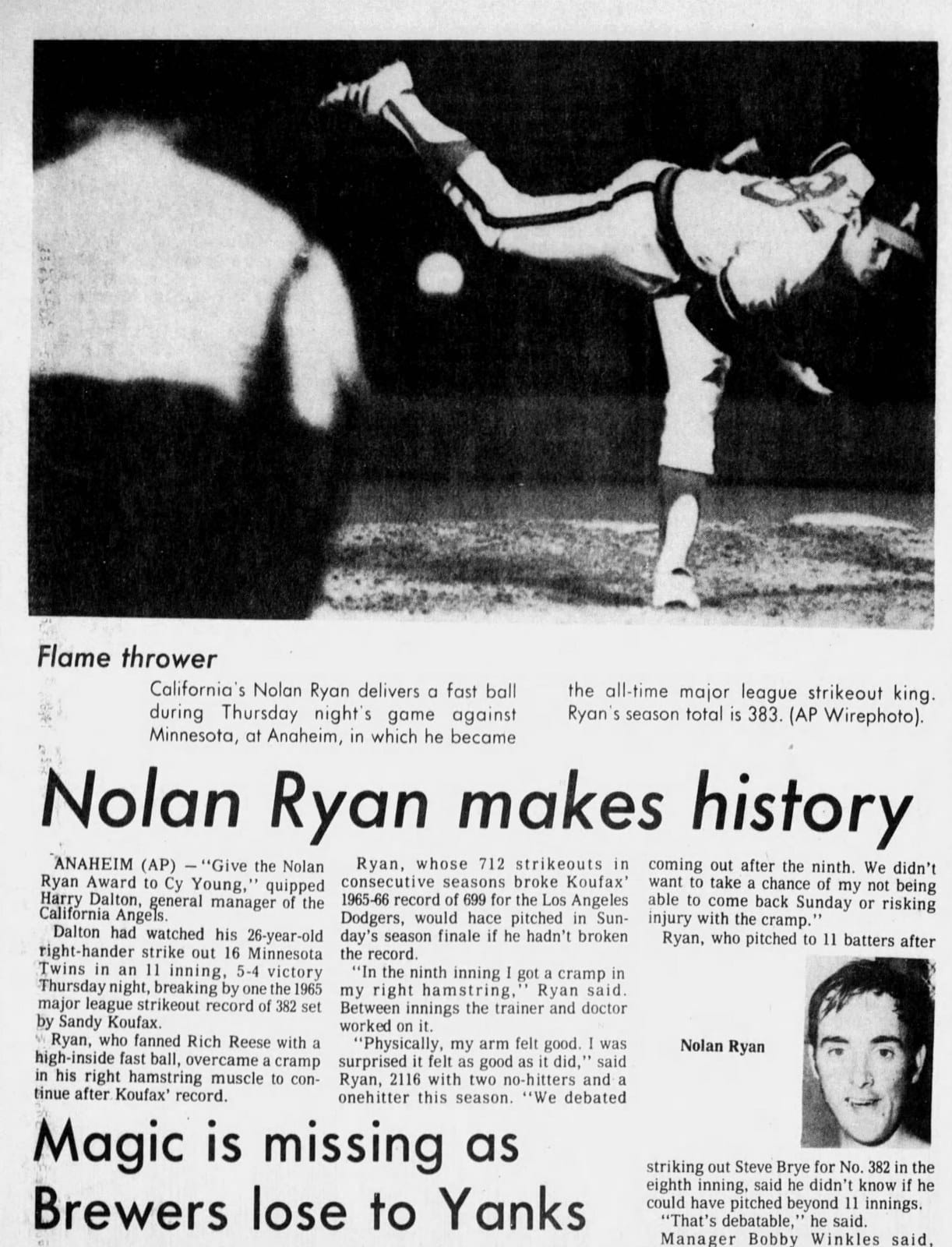 The Post-Crescent, Sept 28, 1973: