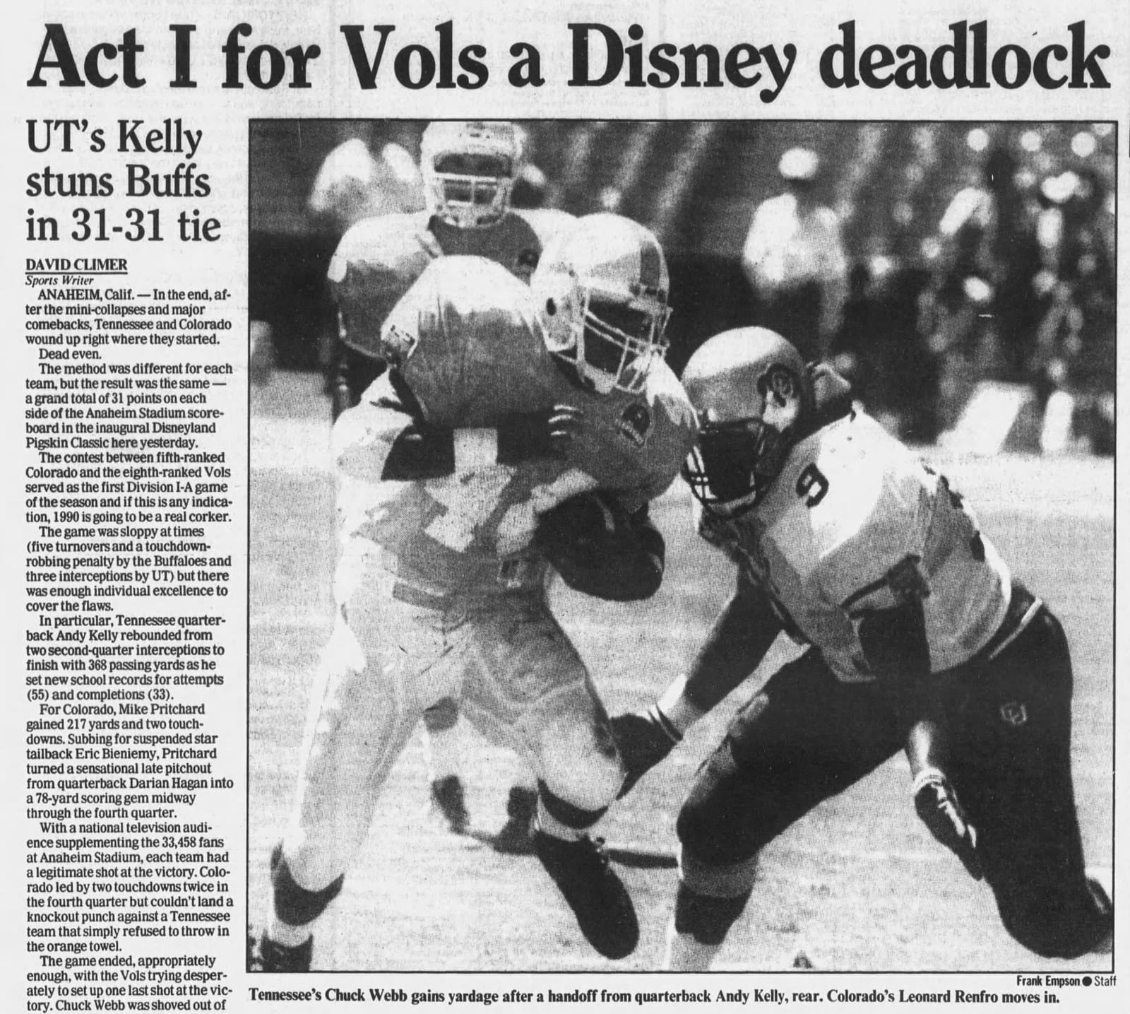 The Tennessean, Aug 27, 1990: