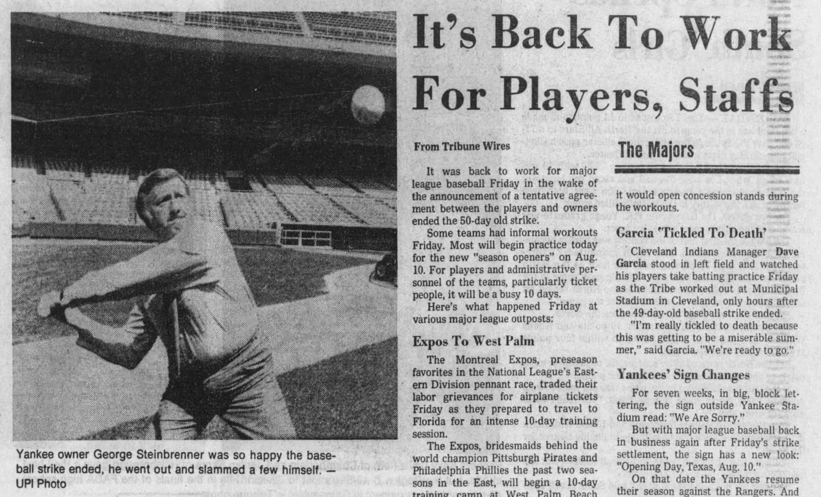 Tampa Tribune, Aug 1, 1981: