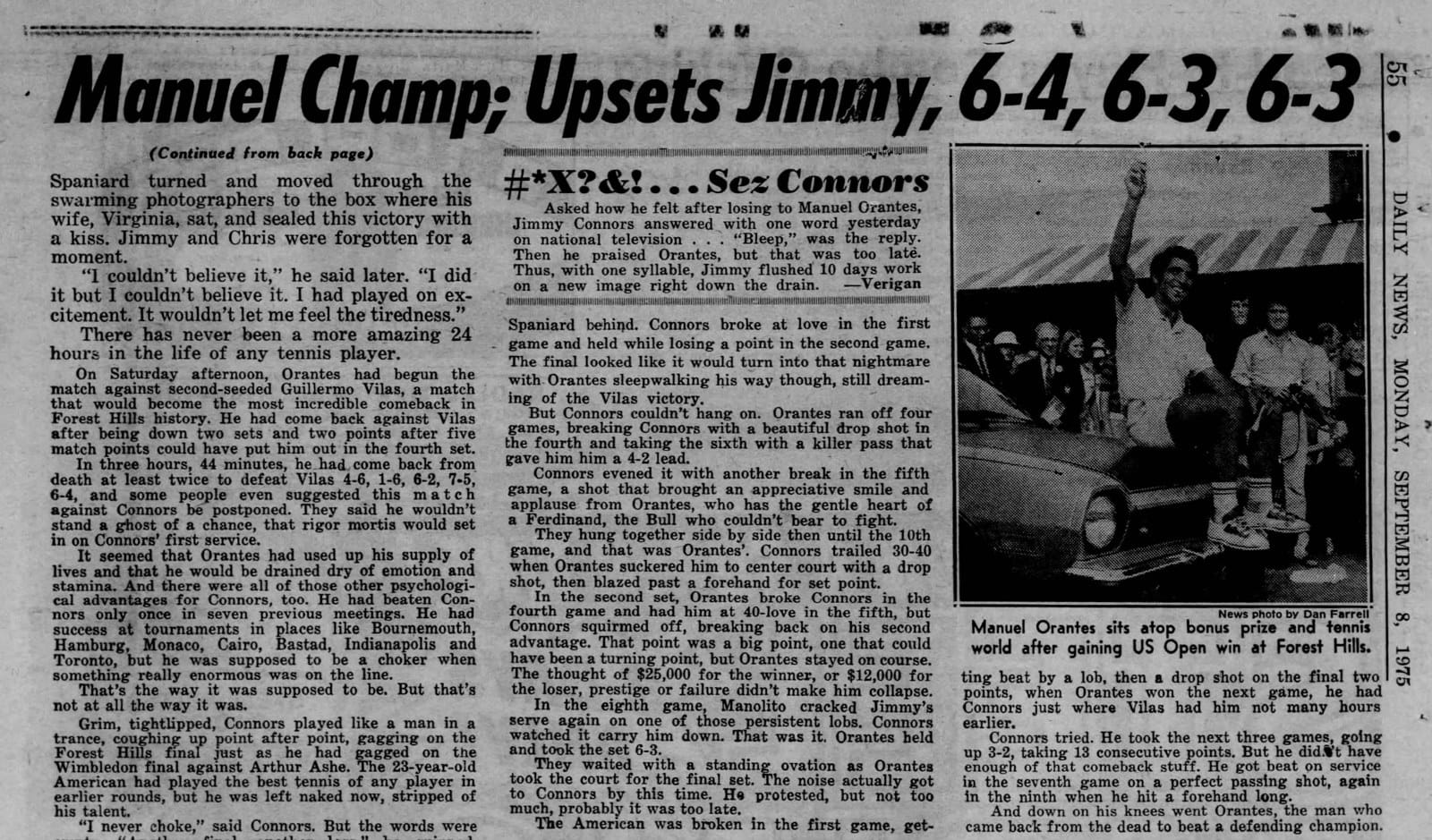 Daily News, Sept 8, 1975: