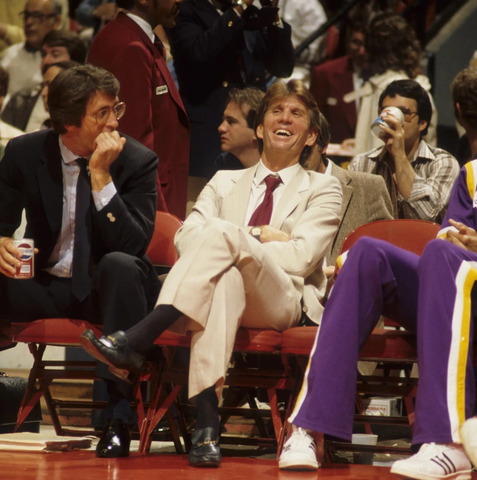Westhead on the Lakers bench — the interim who inherited Showtime.