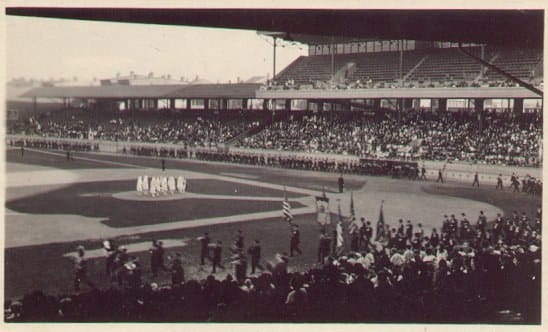 Redland Field — as Crosley was known for its first 22 seasons.