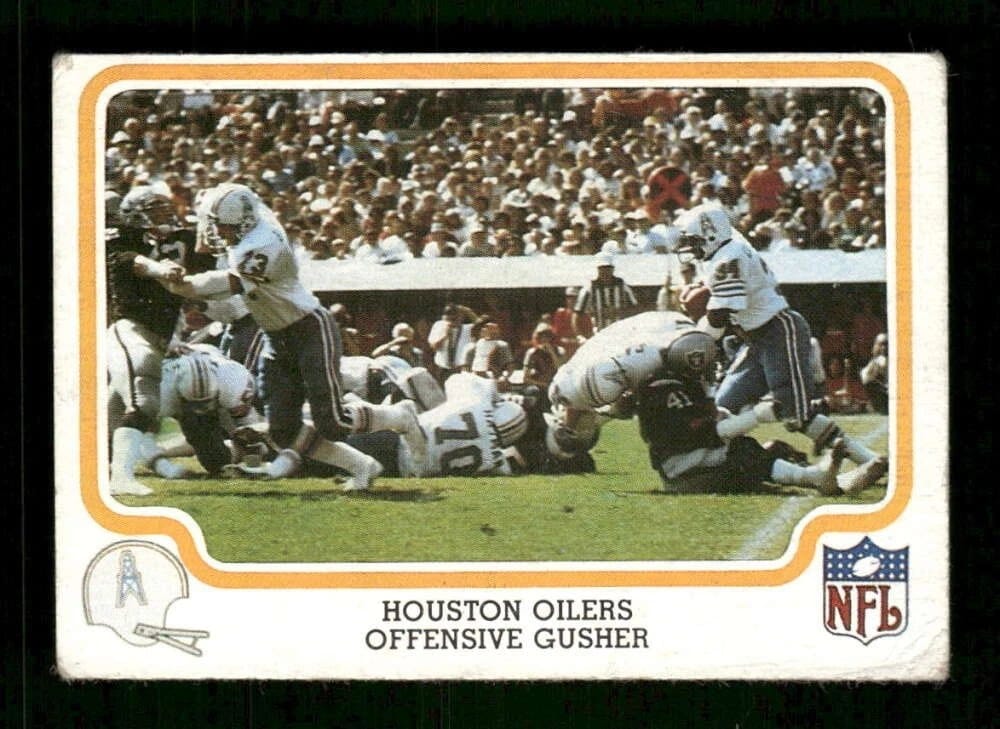 1979 Fleer Team Action: Fleer had the logos but not the players — the Oilers'