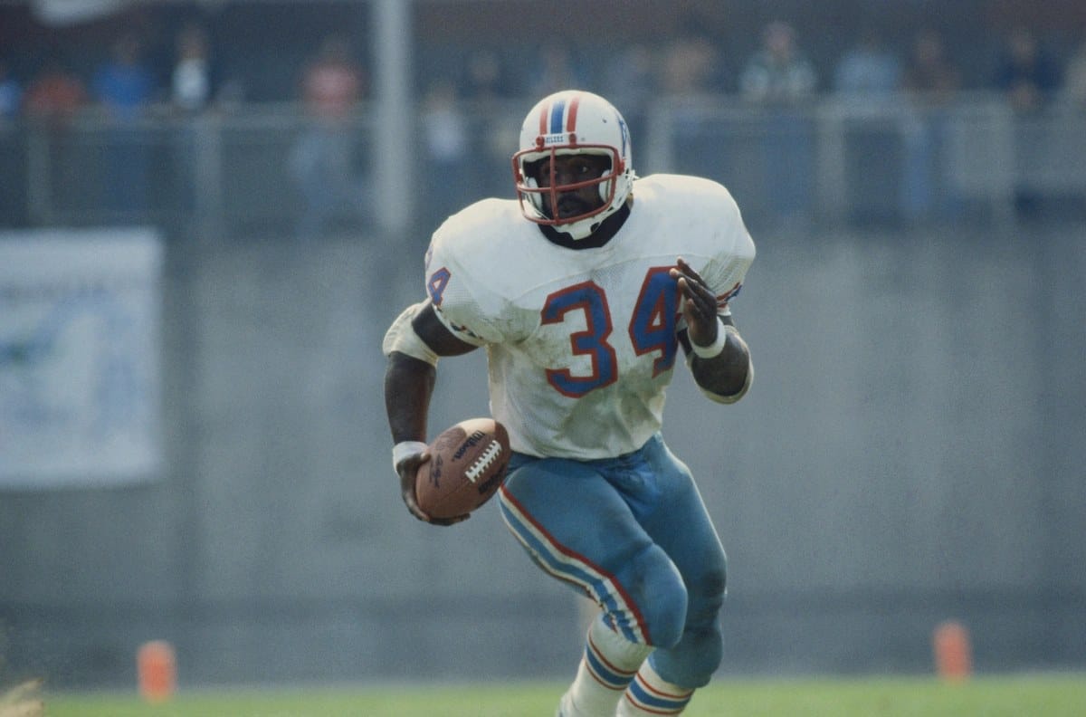 1980-1985: the most famous running back in football, invisible to the card aisle