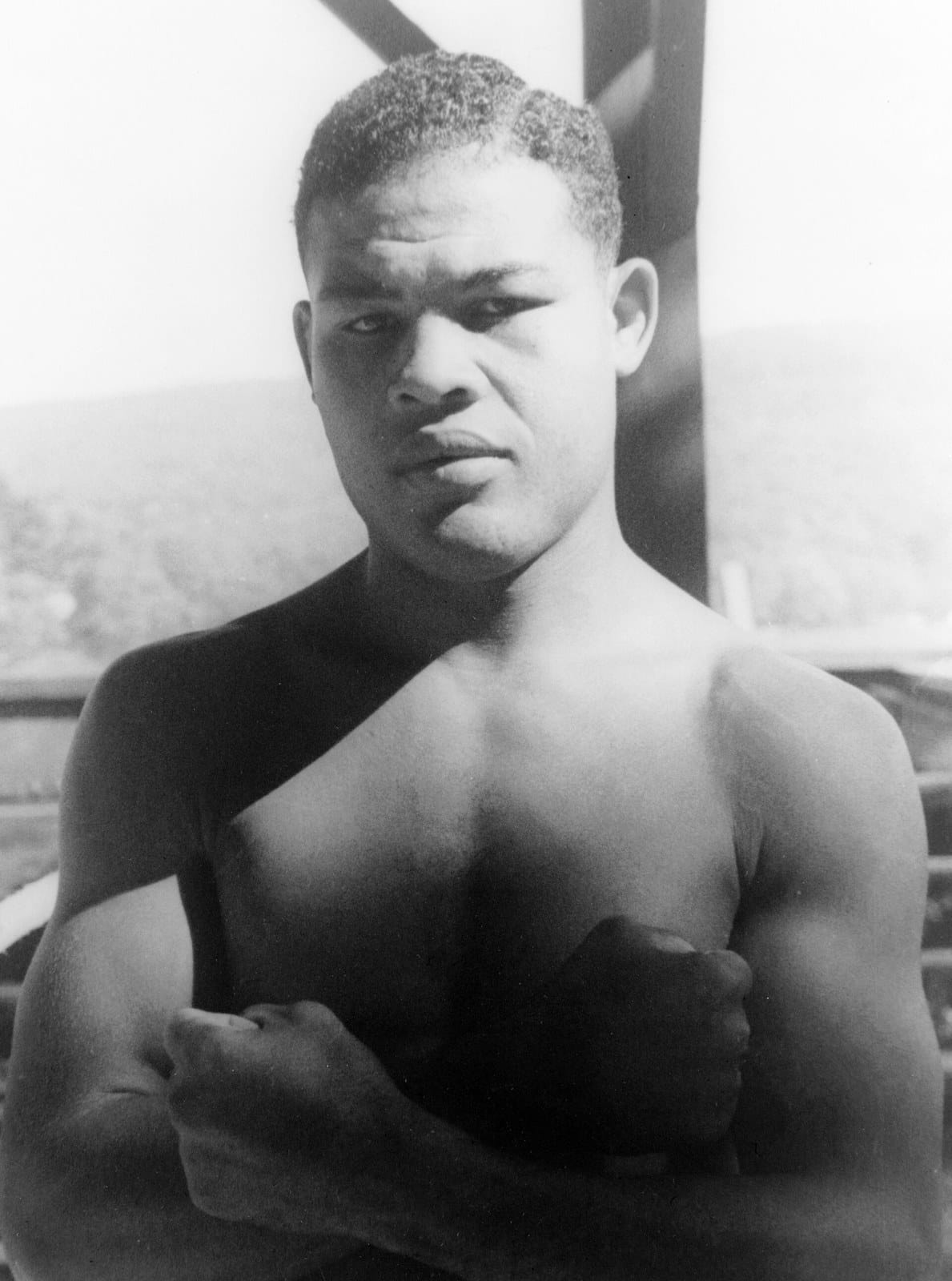 Joe Louis, photographed by Carl Van Vechten in 1941 (Library of Congress, public domain)