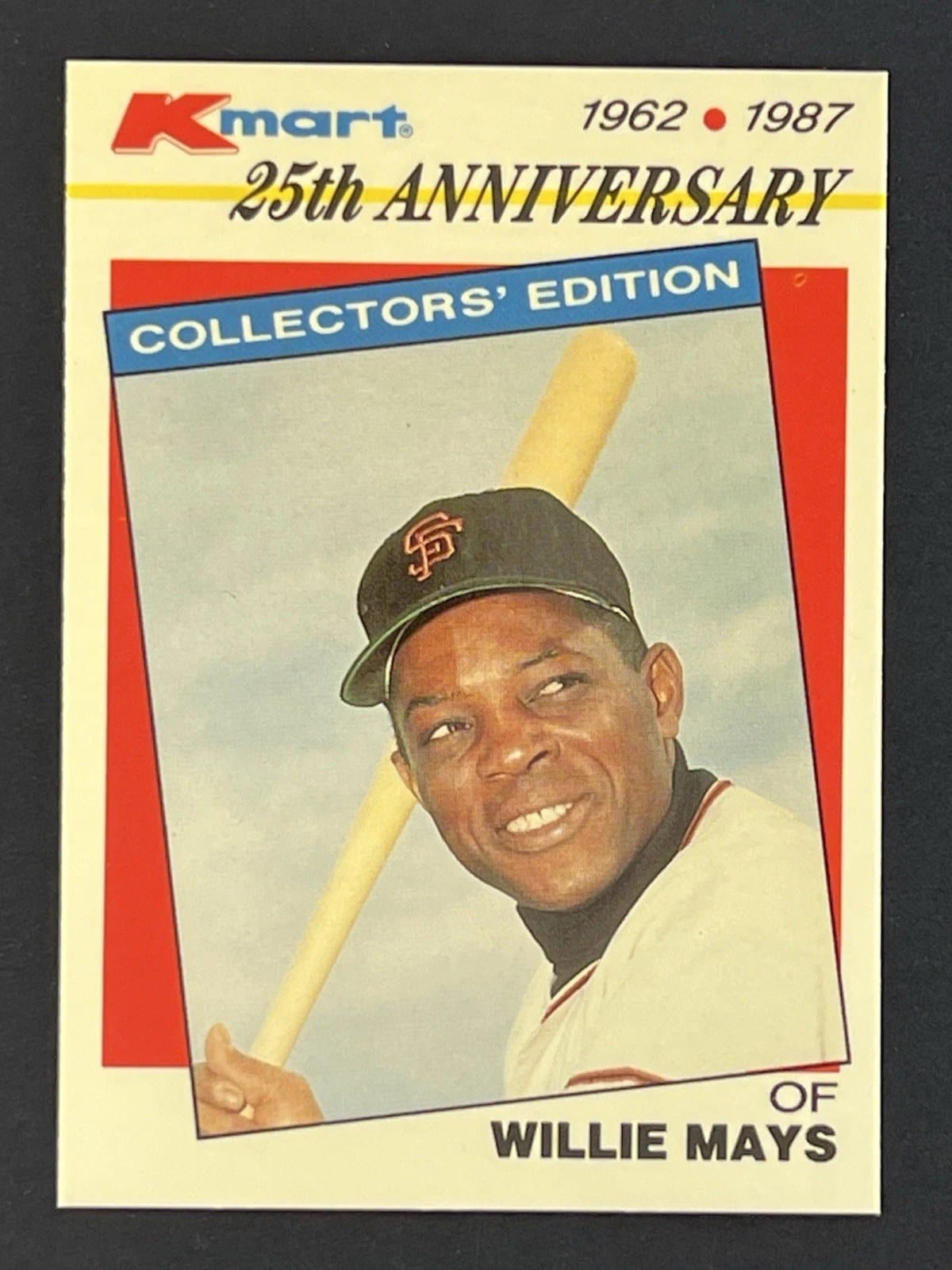Mays in the 1987 Kmart set — sequel to the $1.97 original.