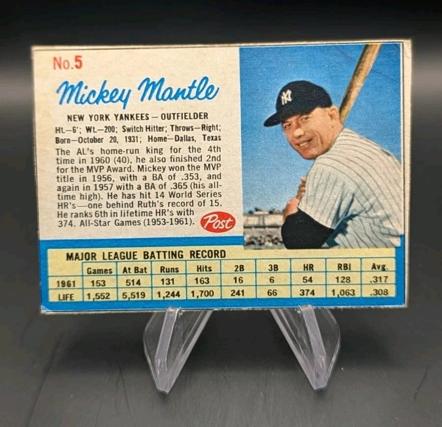 The Post Mantle — one of the cheapest real Mantles in the hobby.