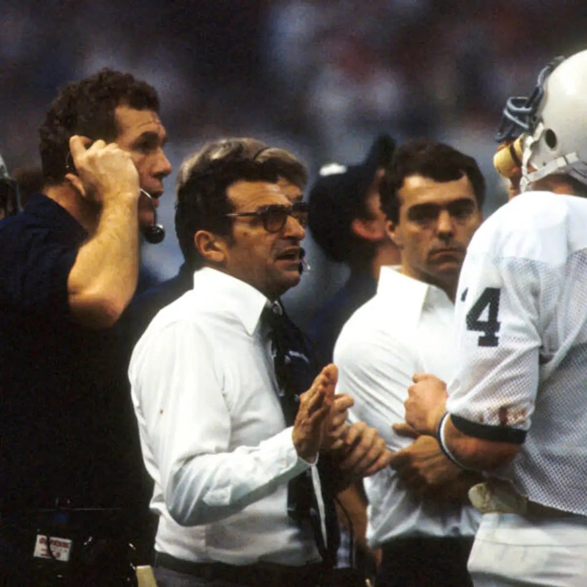 Joe Paterno on the Penn State sideline