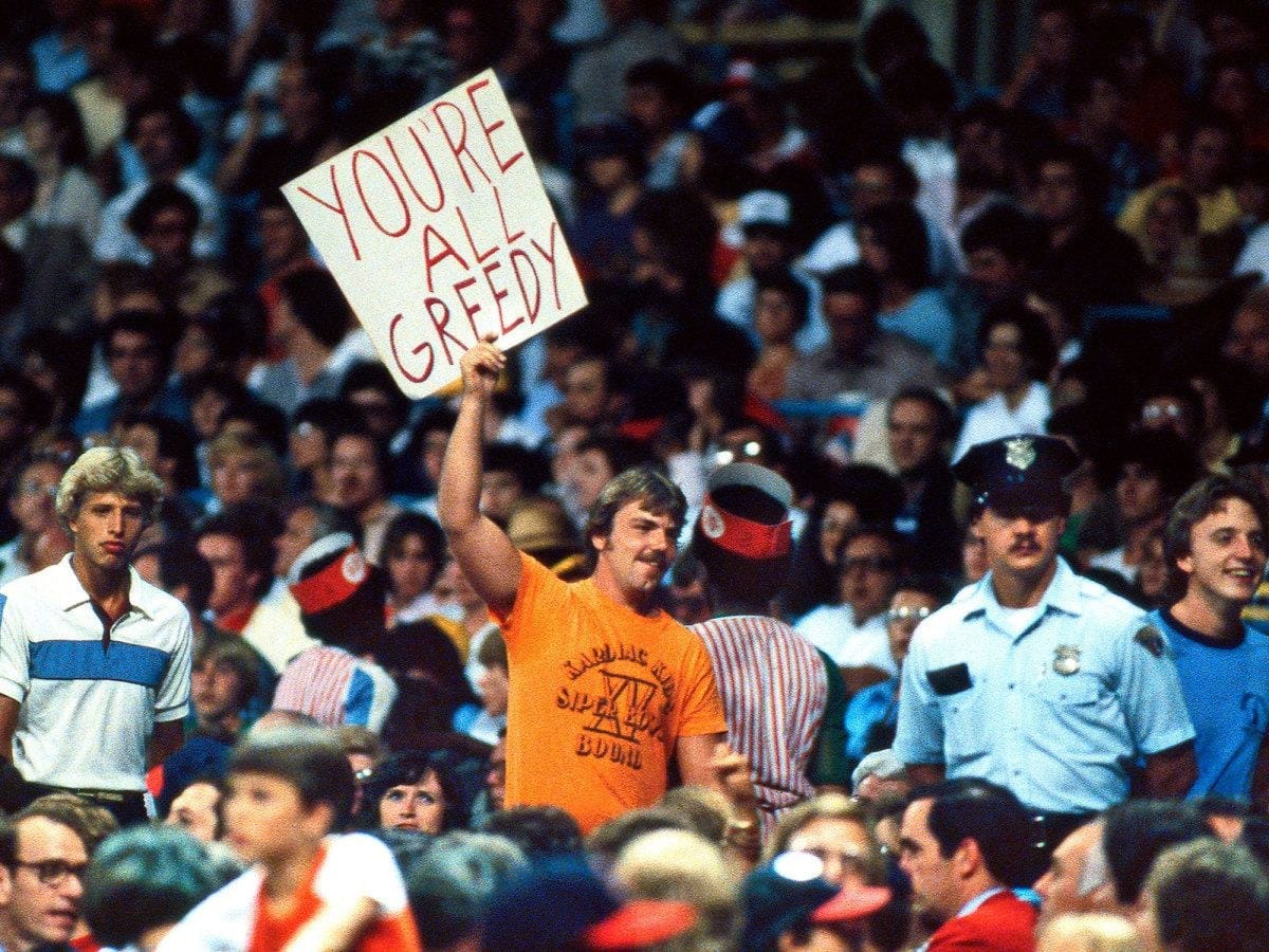 The fans' verdict, 1981: