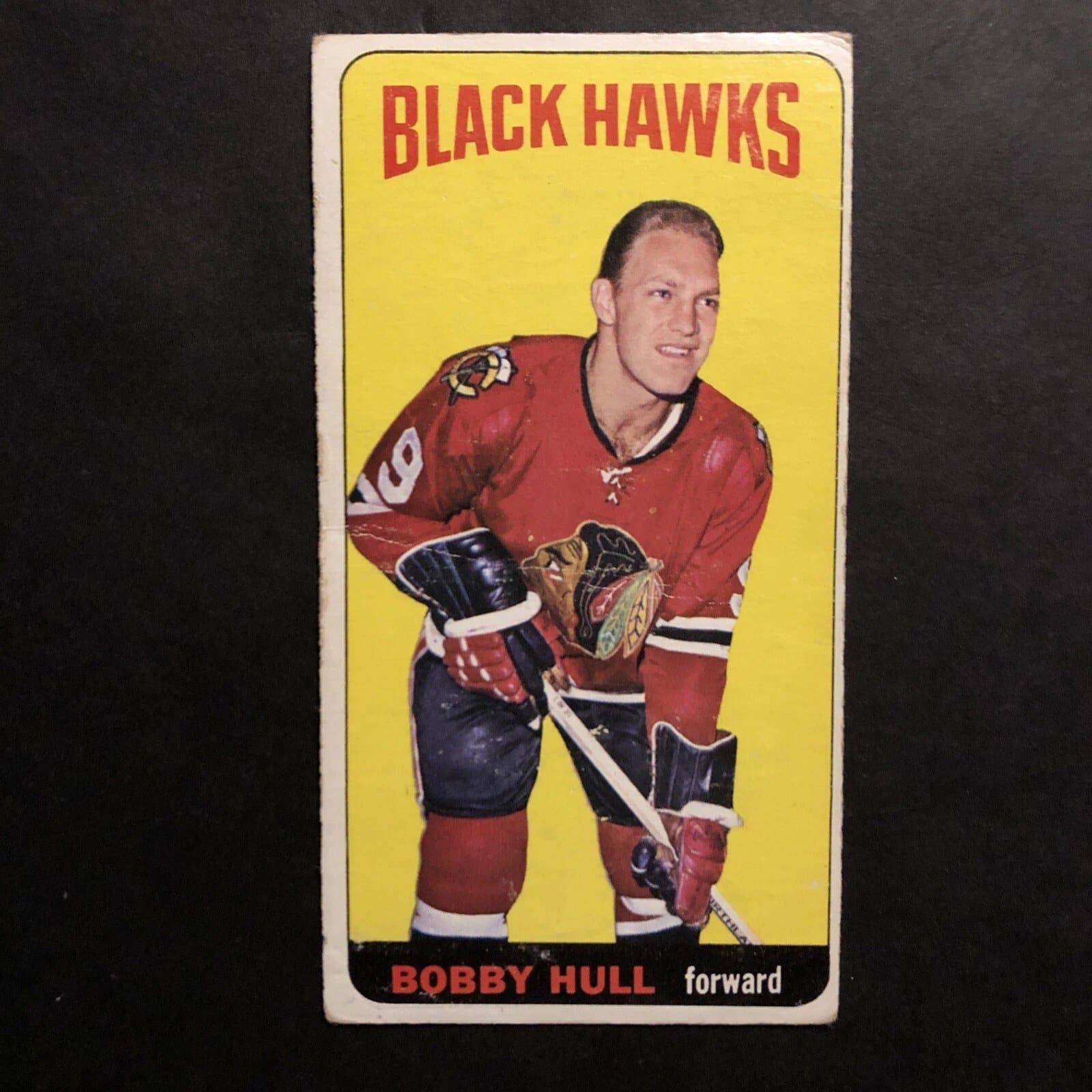 Where it started: 1964-65 Topps hockey — Bobby Hull, the first tallboy