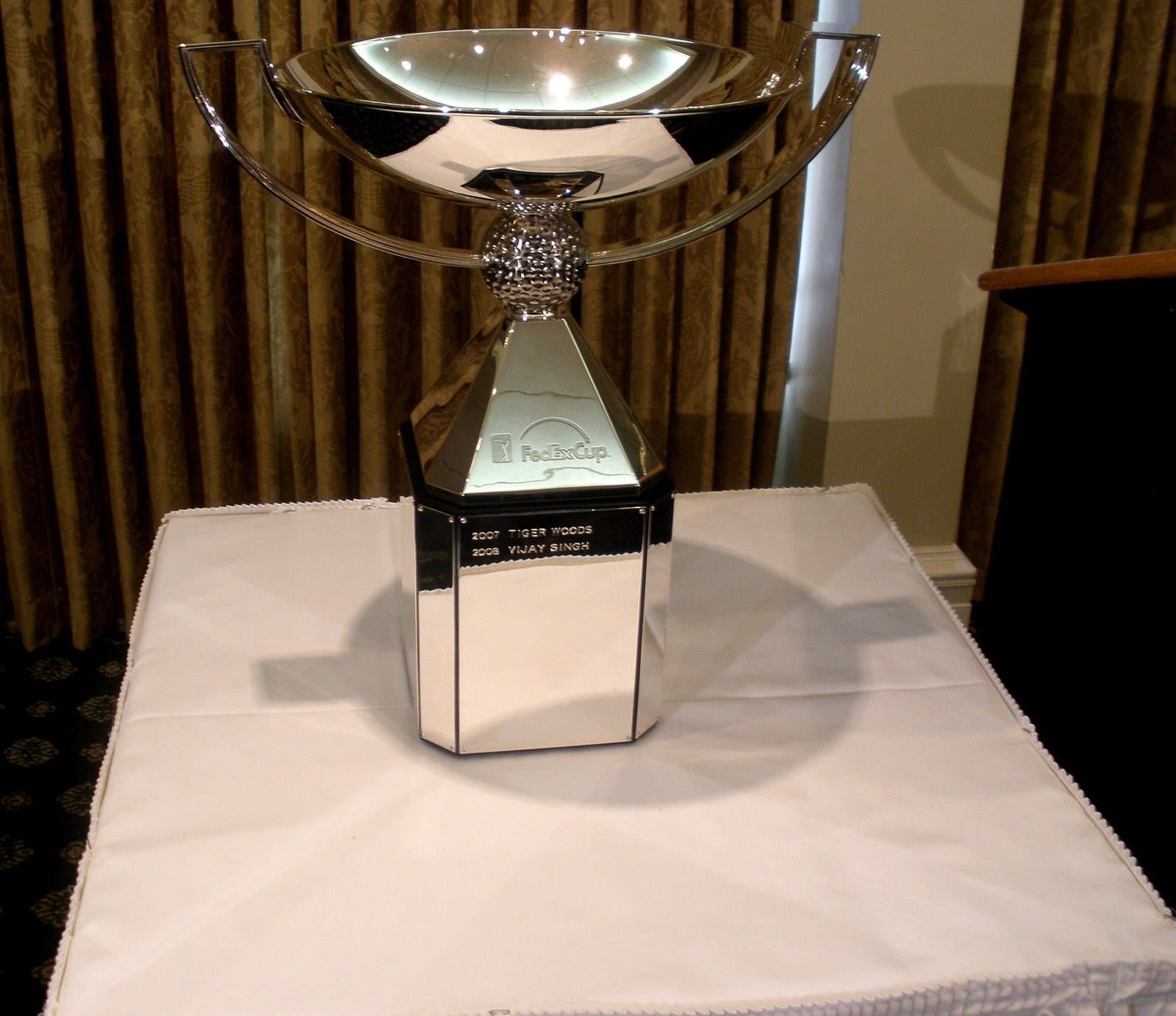 The FedEx Cup. Photo: Steve Burns, CC BY 2.0