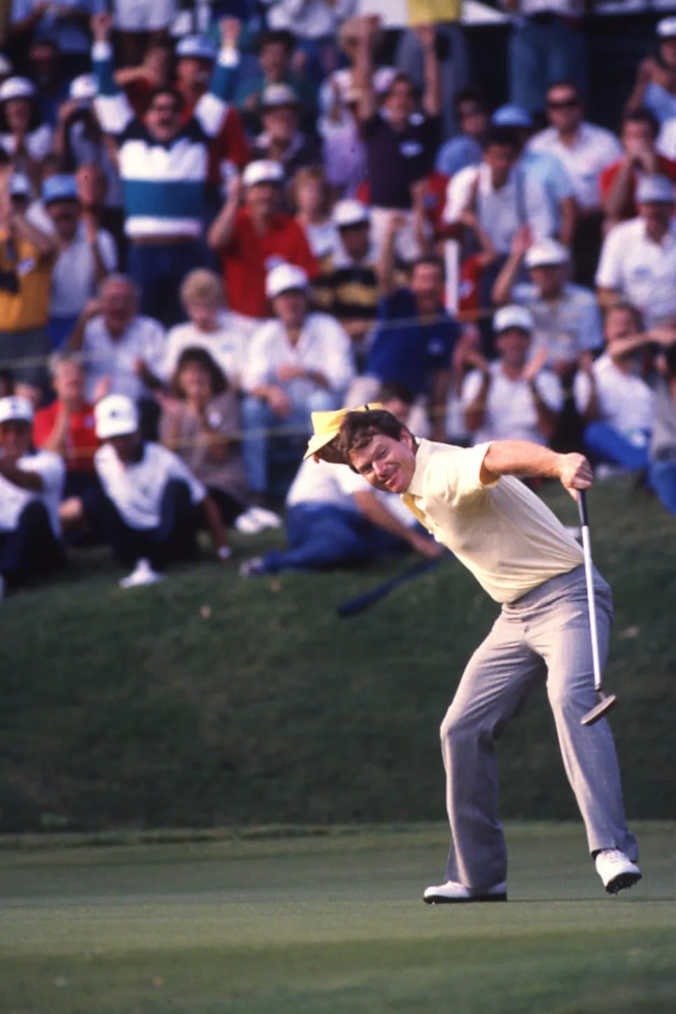 Tom Watson at the 1987 Nabisco Championship at Oak Hills — the win that ended the drought