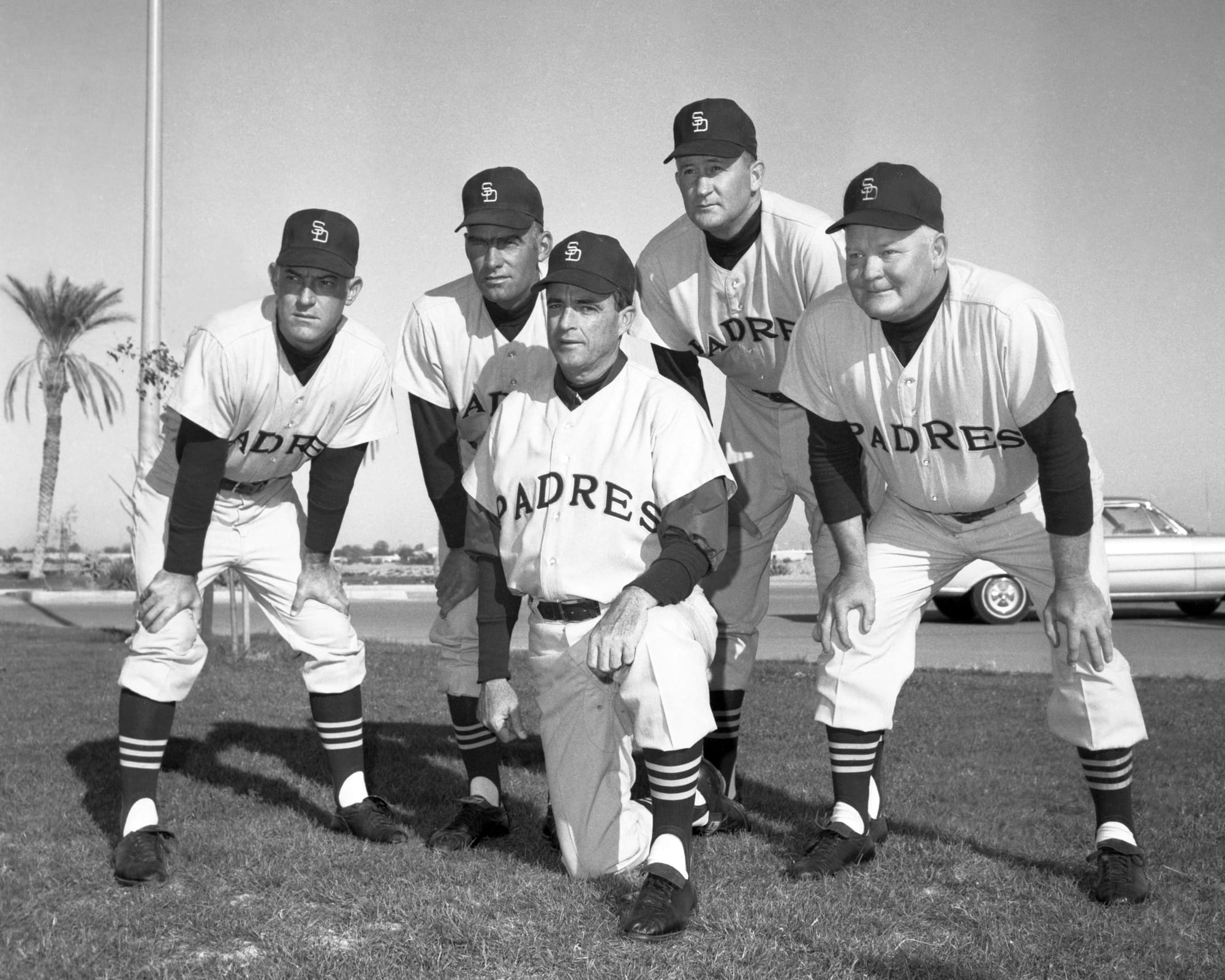 The expansion Padres at spring training.