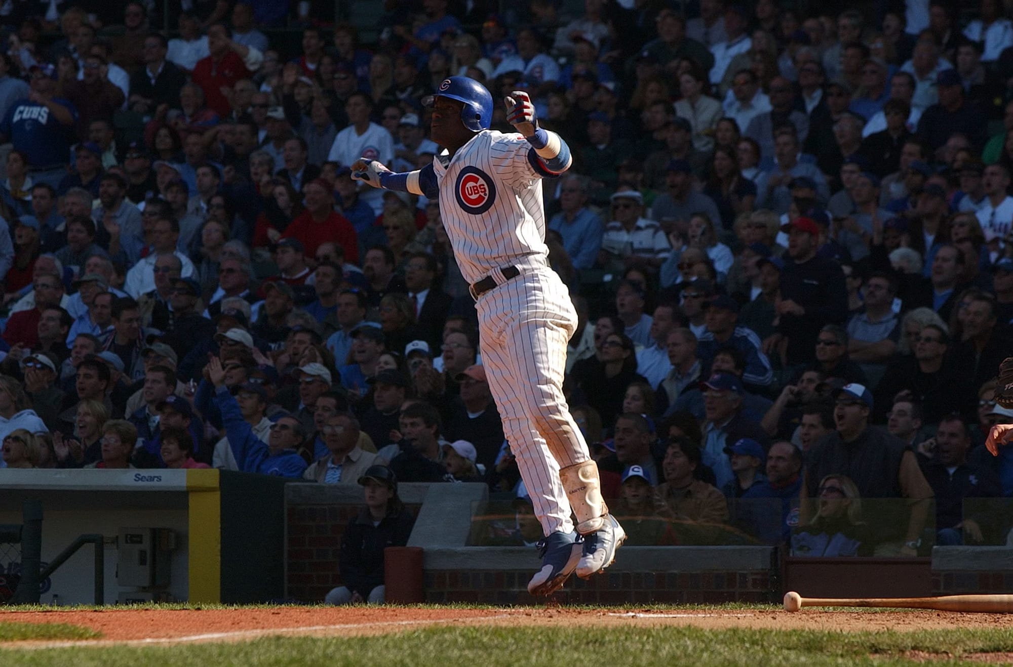 Sammy Sosa with the Cubs.