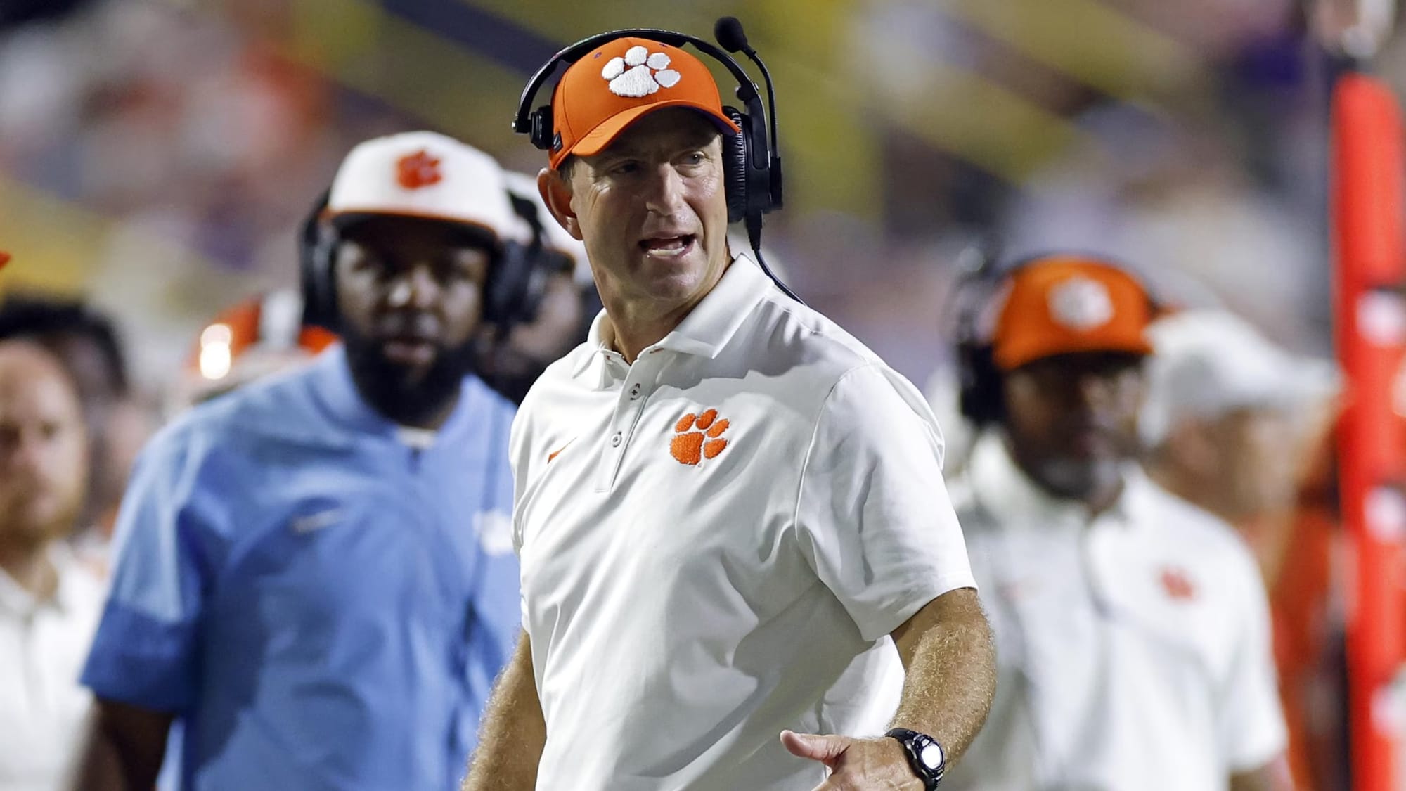 Dabo Swinney at Clemson — 18 seasons in, and the questions have started.