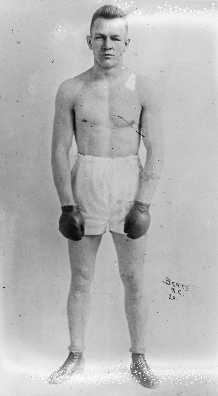 Billy Miske, 1920. Library of Congress. He was already two years into a five-year diagnosis.