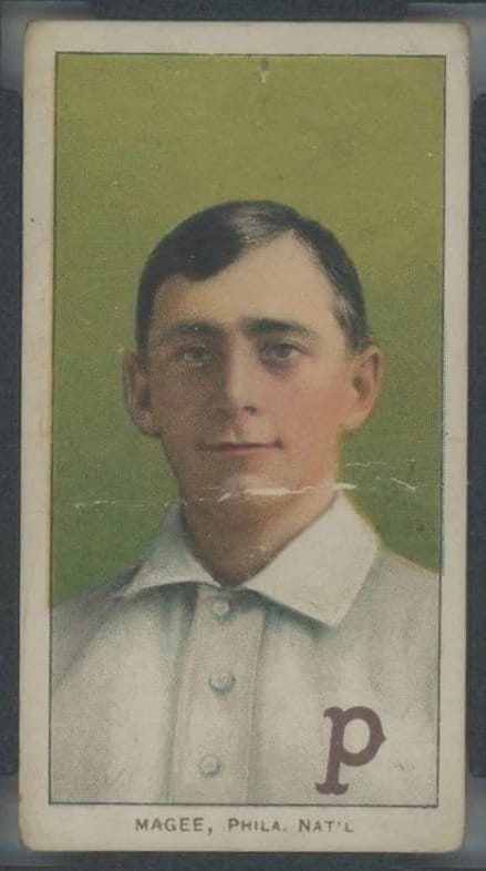 The corrected T206 Magee, Sweet Caporal back.