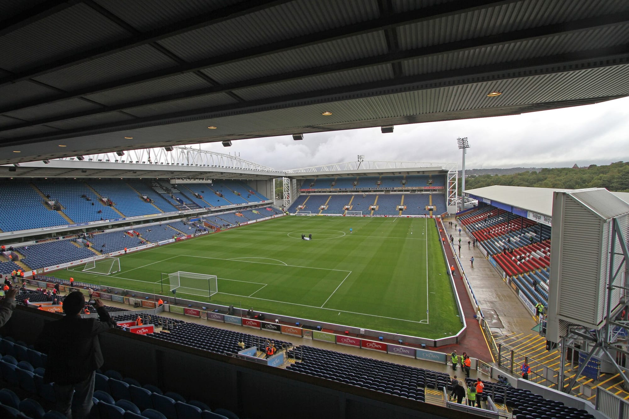 Ewood Park, Blackburn. (Photo: Ronnie Macdonald, CC BY 2.0, via Wikimedia Commons)