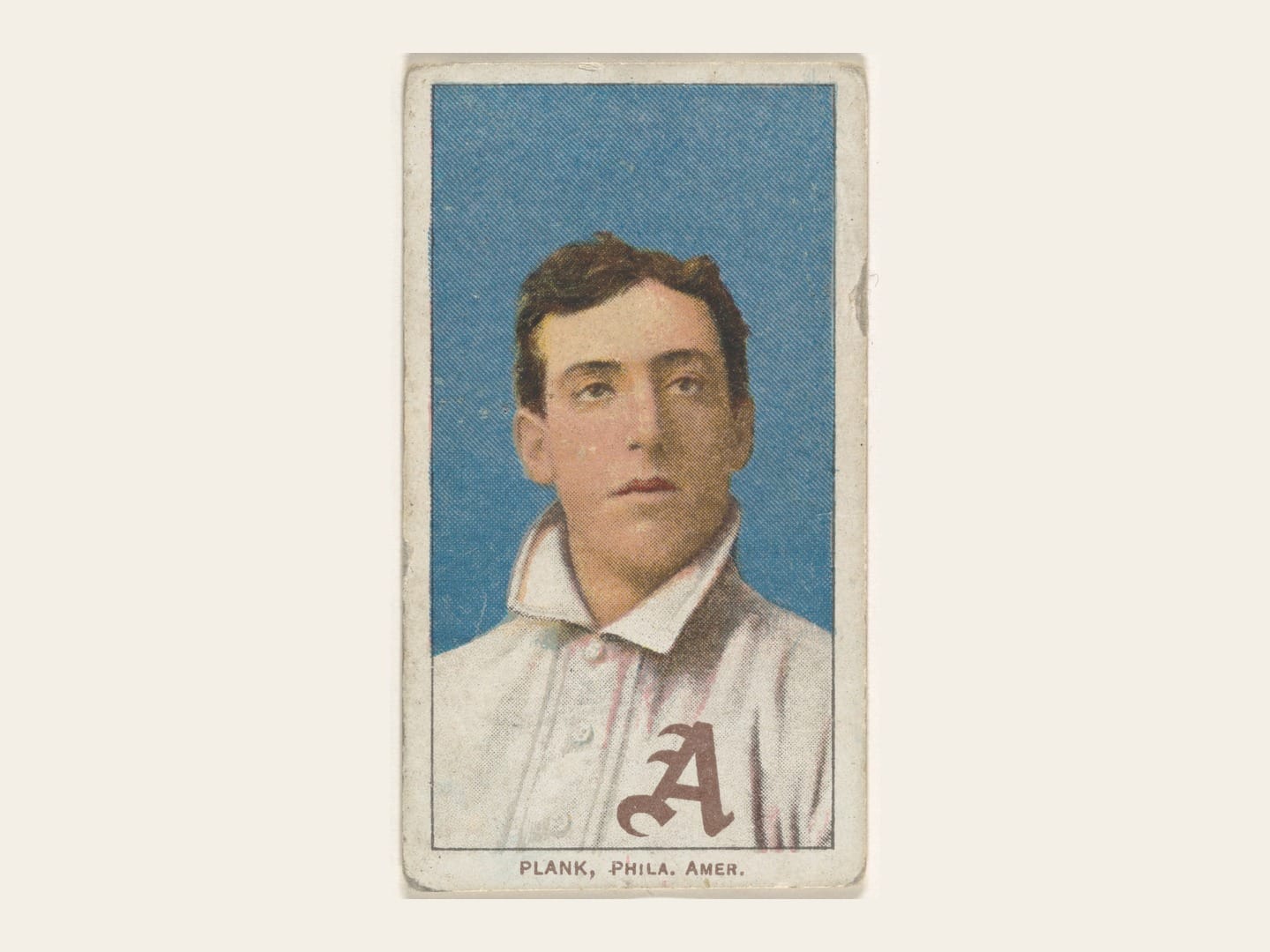 T206 Eddie Plank. Card: The Metropolitan Museum of Art, Jefferson R. Burdick Collection.