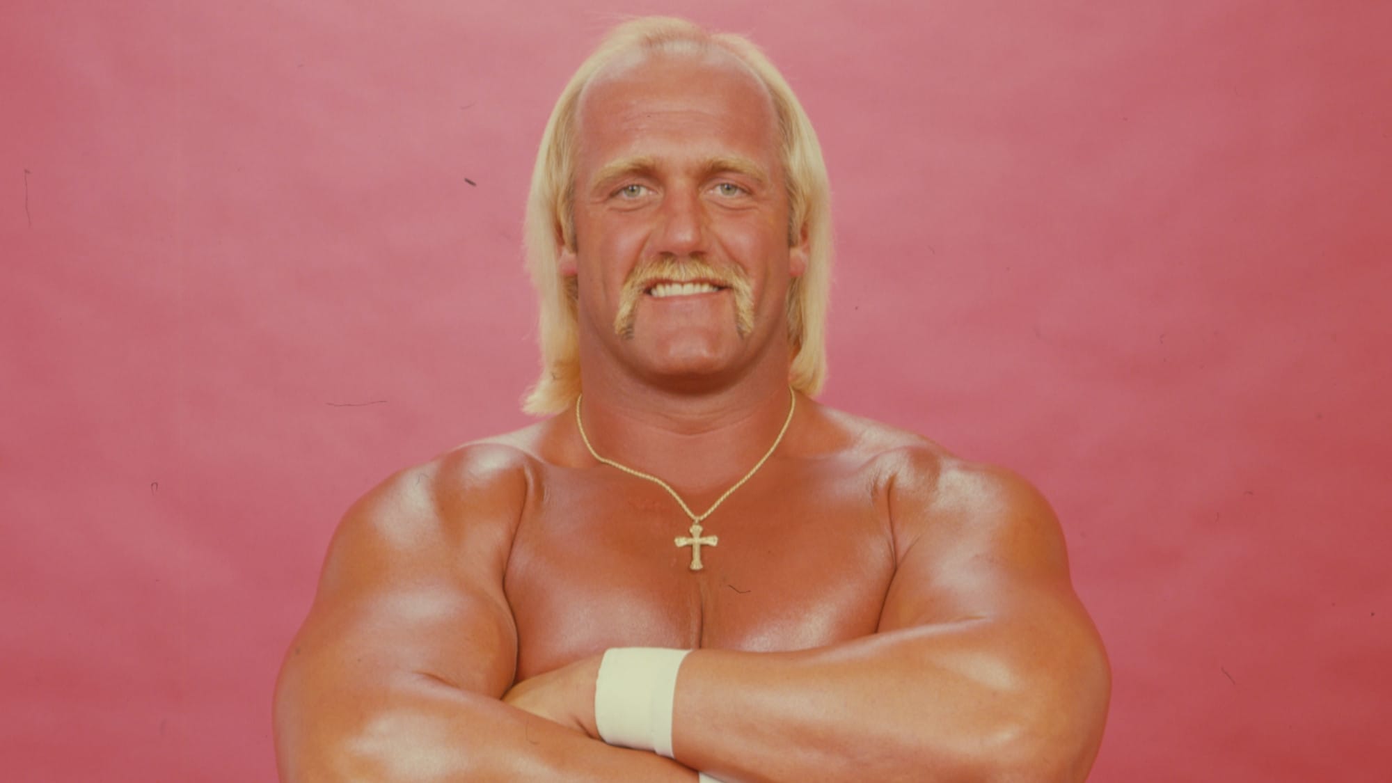 Hogan in a 1980s publicity portrait. He died July 24, 2025, at 71.
