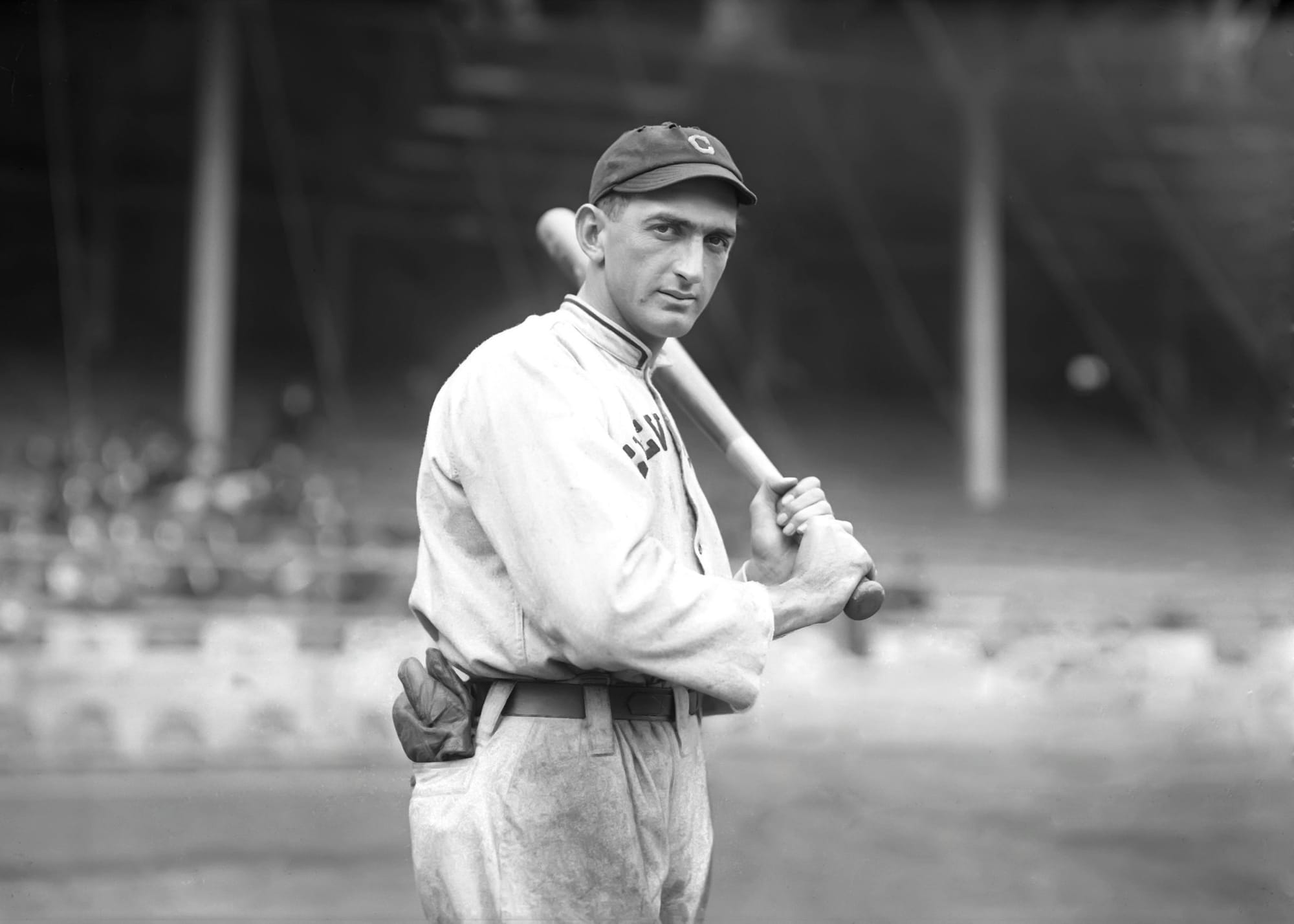 Joe Jackson in his Cleveland days. The White Sox bought him in 1915.