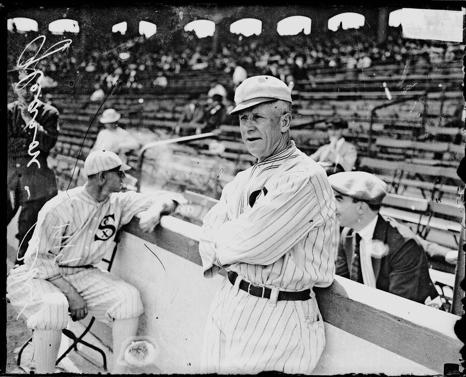 White Sox manager Kid Gleason.