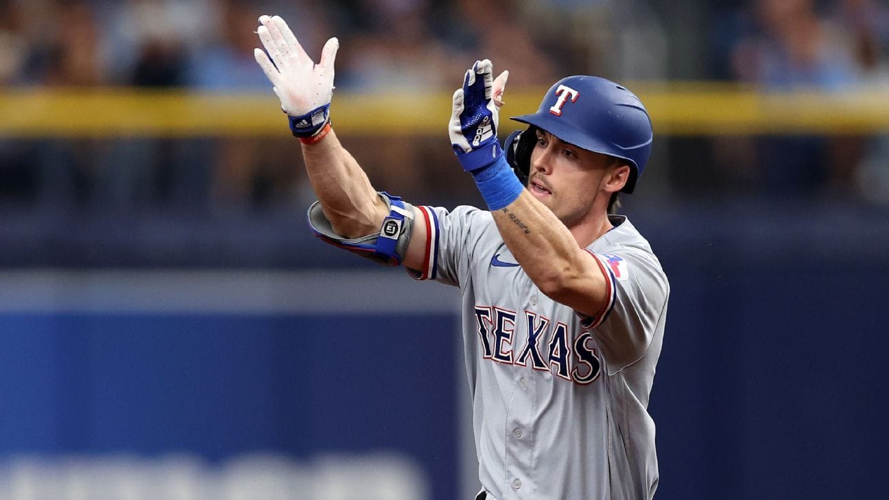 Evan Carter, Texas Rangers.