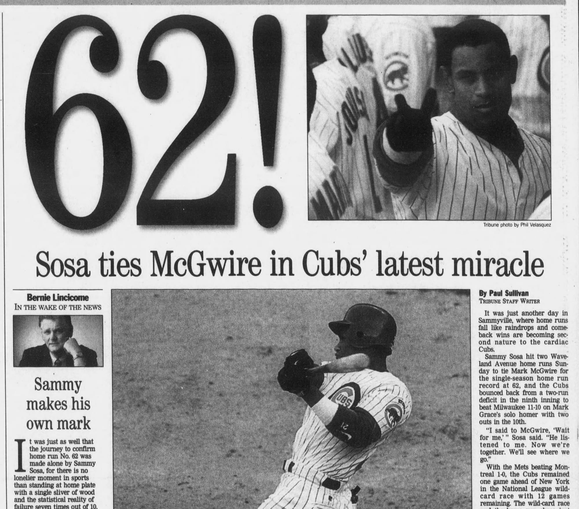 Chicago Tribune, Sept. 14, 1998.