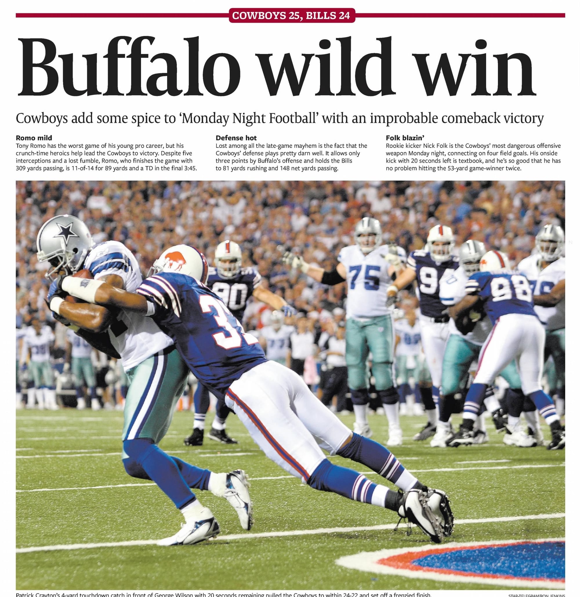 Fort Worth Star-Telegram, Oct. 9, 2007.
