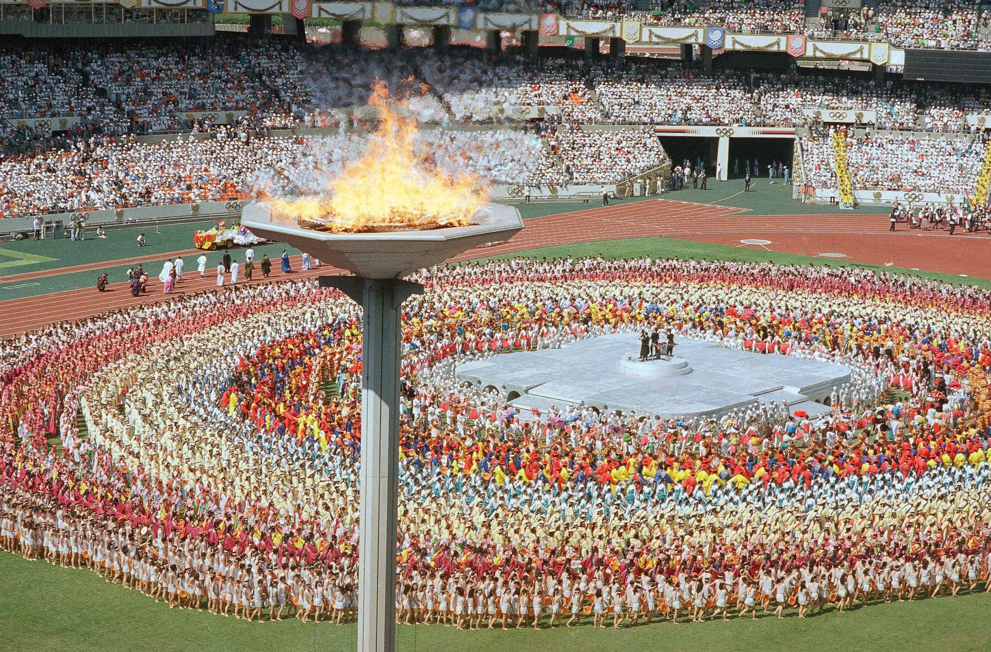 Seoul Olympic Stadium, Sept. 17, 1988.