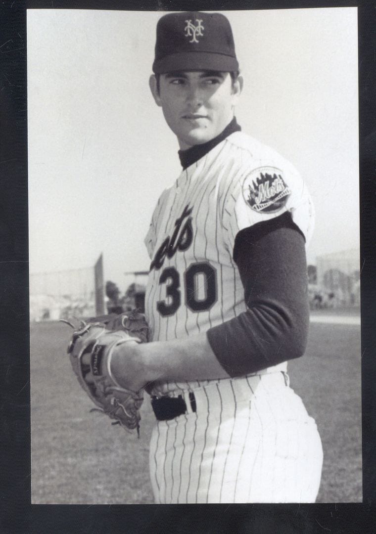 Ryan in Mets pinstripes, before everything.