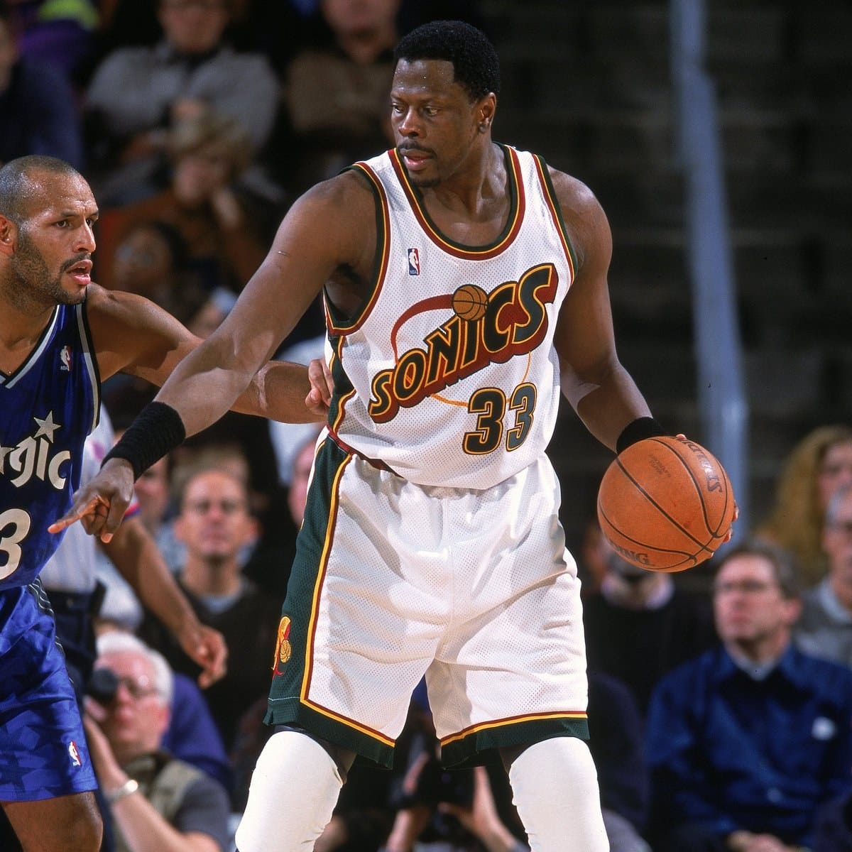 Ewing as a Sonic, 2000-01 — and Seattle wasn't even the end.
