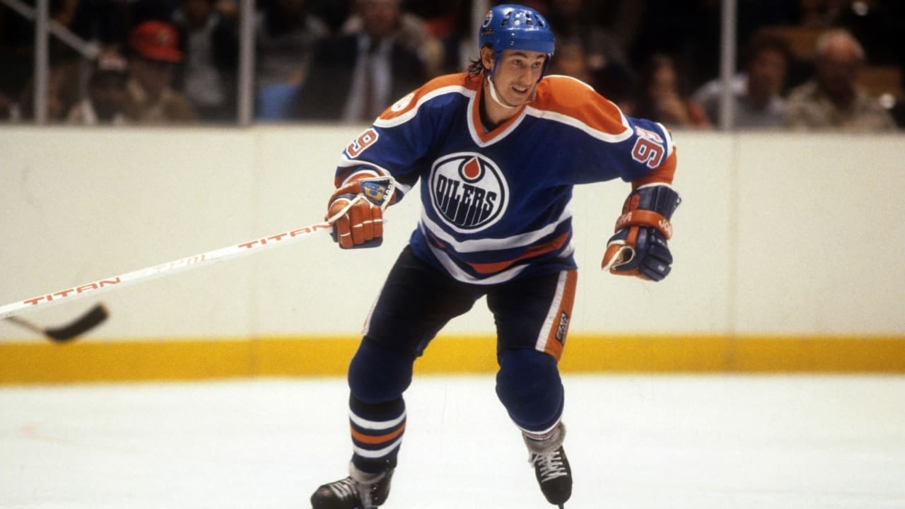 Gretzky in Edmonton — the face of O-Pee-Chee's golden decade.