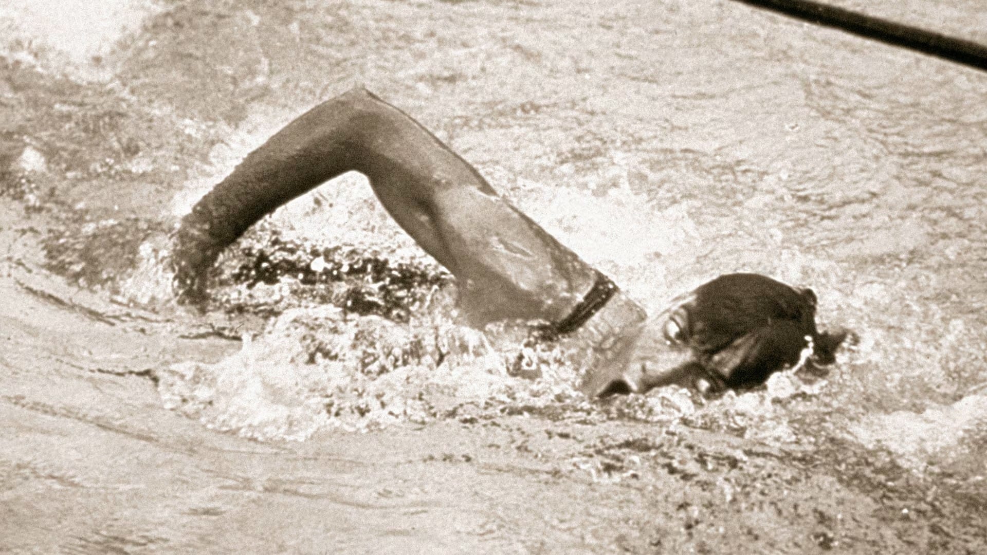 Weissmuller in action.