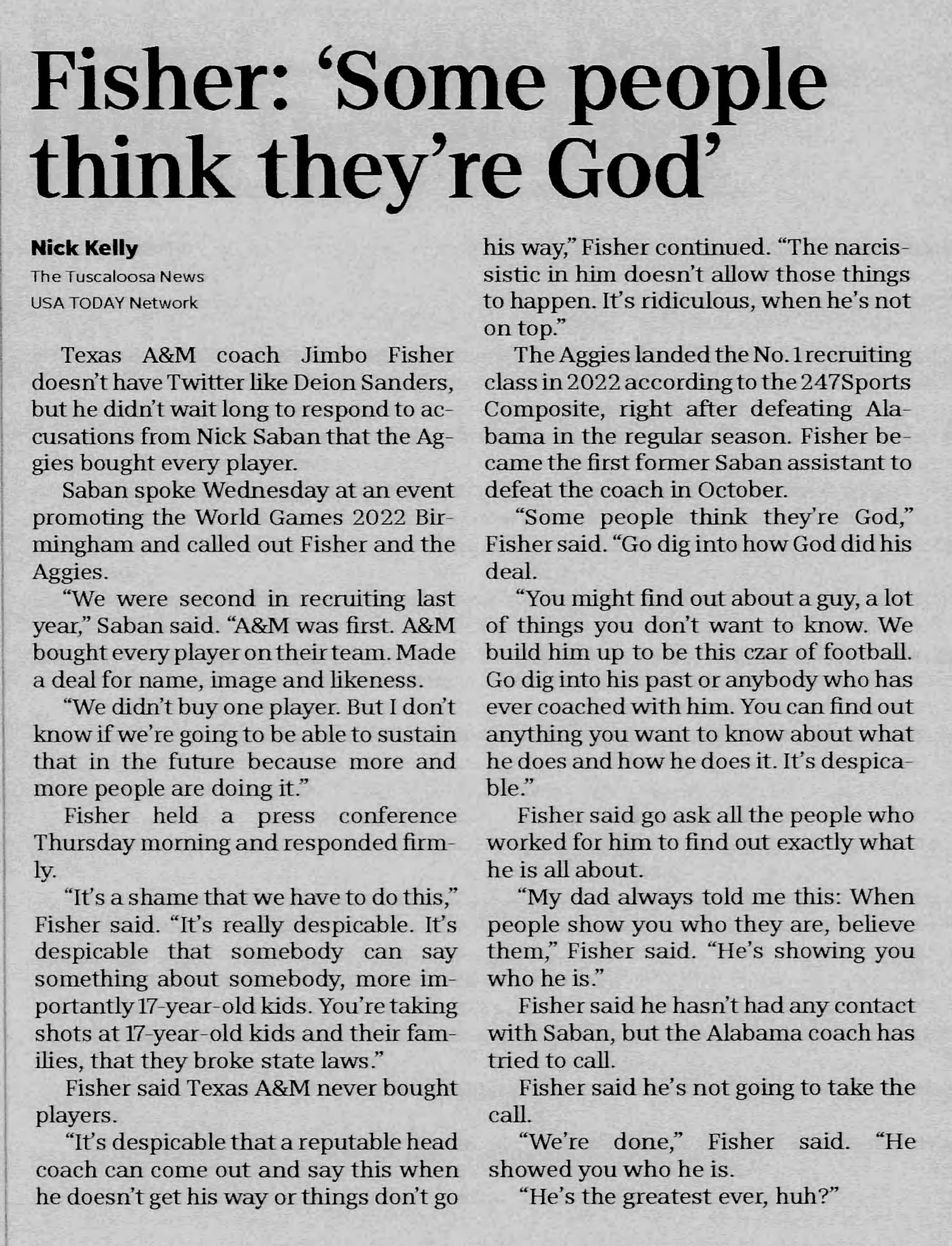USA Today, May 20, 2022.