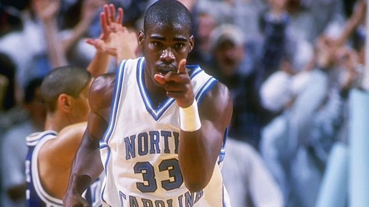 Antawn Jamison, the 1998 national player of the year.