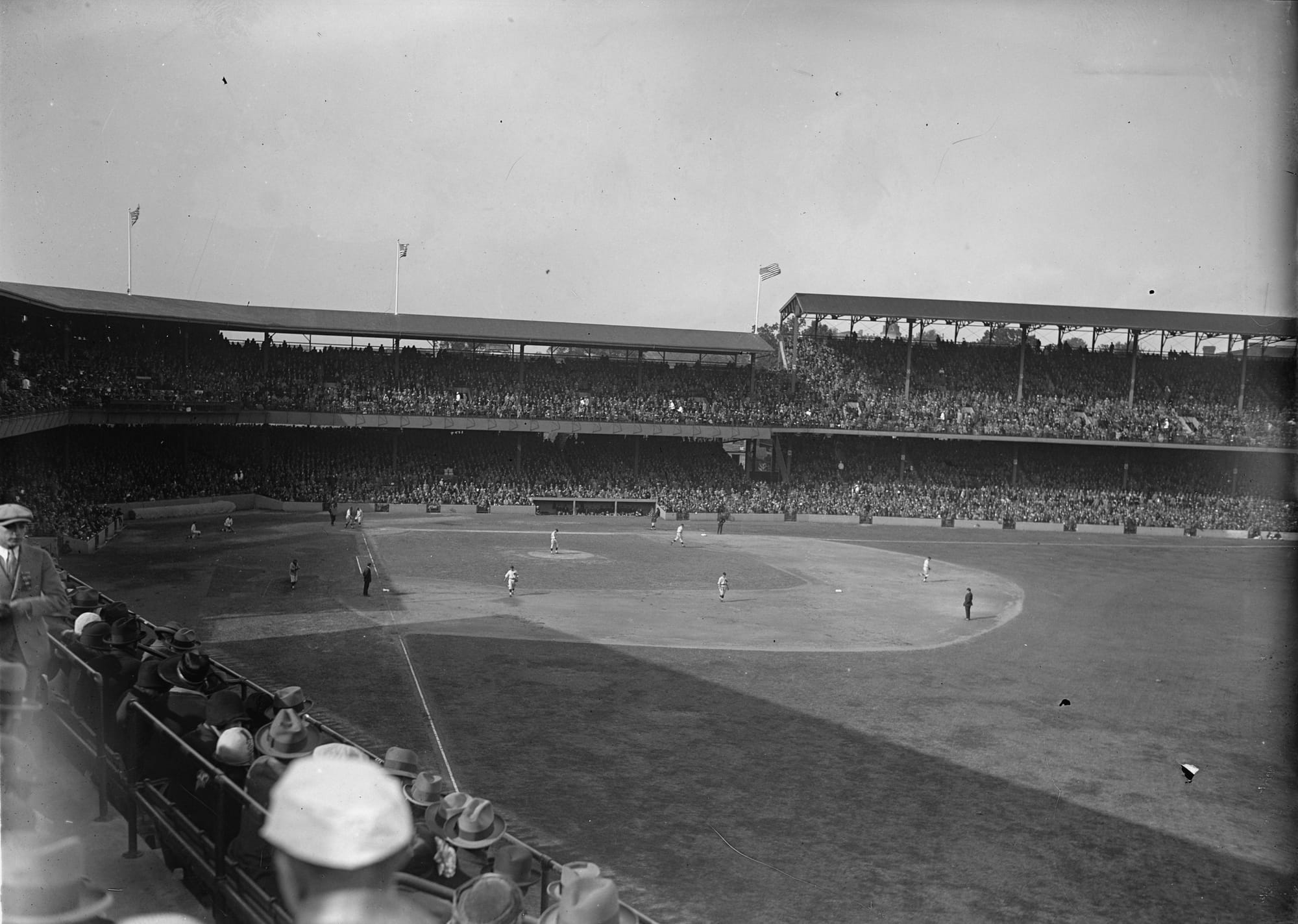 Forbes Field during the 1925 World Series.