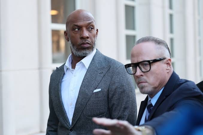 Chauncey Billups arrives at federal court.