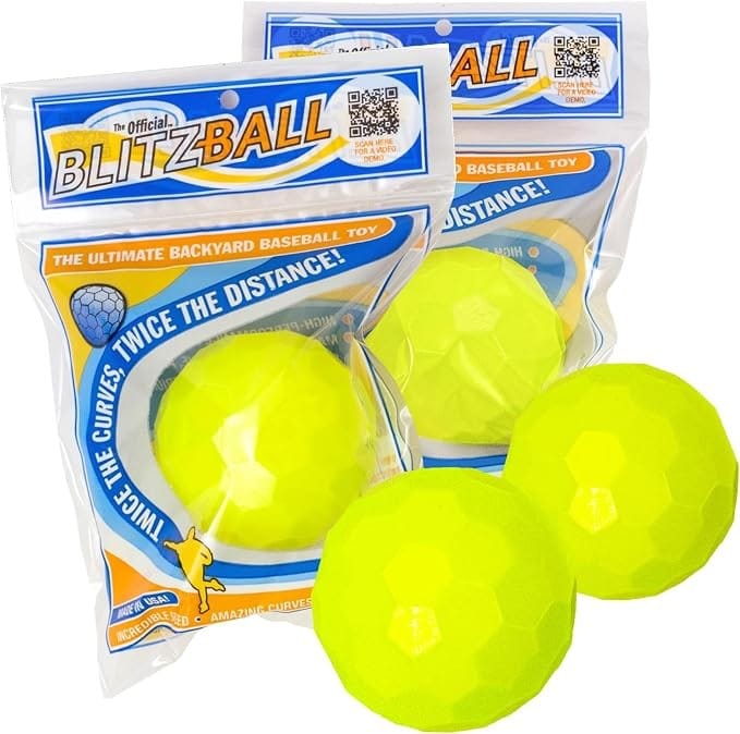 Blitzballs. Under an ounce, and they curve like cartoons.